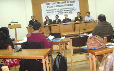 Round Table conference on Asbestos, Delhi, 2009