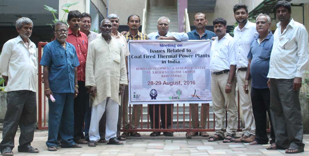 Meeting on Issues Related to Coal Fired Thermal Power Plants in India, 28-29 August 2016