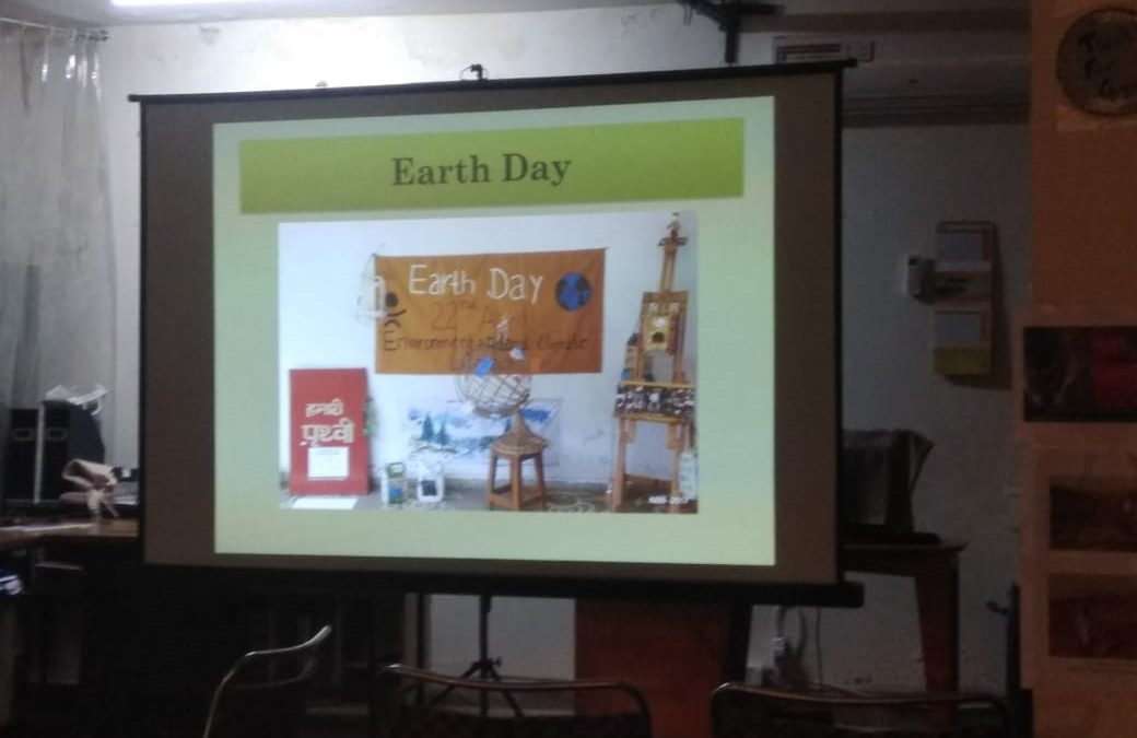 Earth Day (22 April 2019) observed at Environics Office, New Delhi