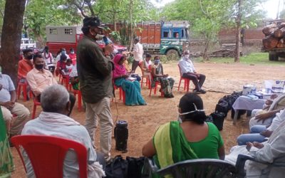 विश्व पर्यावरण दिवस पर “हमारा ग्राम अधिकार अभियान” के अन्तर्गत करोना से बचाने के लिए मध्य प्रदेश के 24 गांव में बांटे गए स्वास्थ्य किट