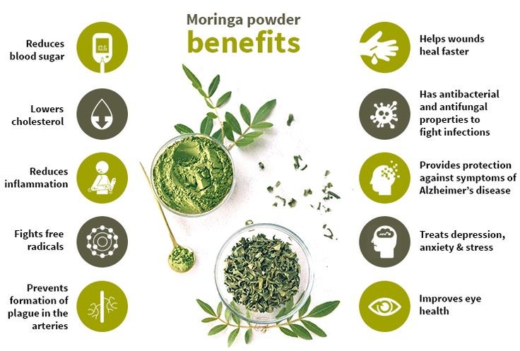 Heath Benefits of Moringa